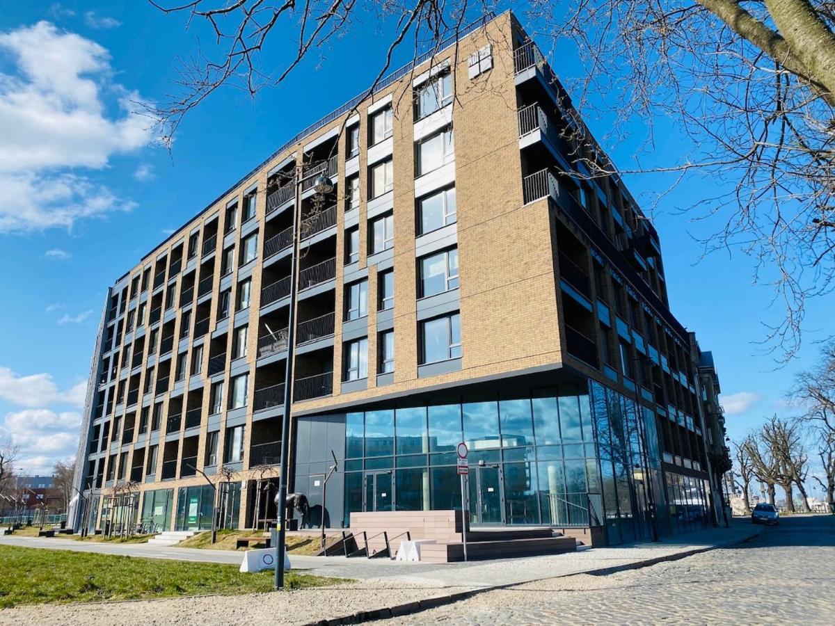 Apartamenty S&S Chlebova Gdansk Z Widokiem Na Rzeke Motlawe, Stare Miasto Exterior photo